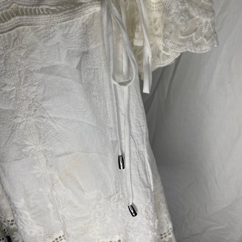 Cream lace dress
